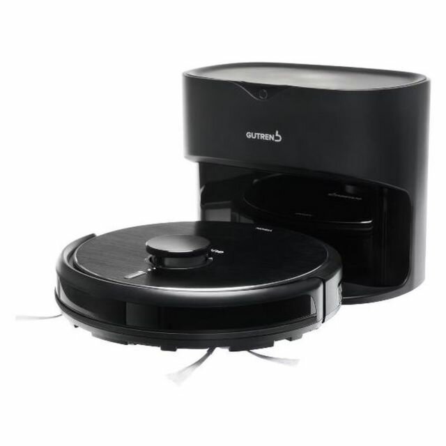 Робот-пылесос Gutrend Vision 730 set 2 с базой автоматической самоочистки, черный