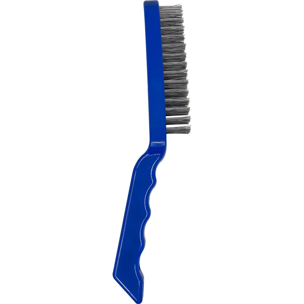 Изображение Щетка по металлу vertextools с пластиковой ручкой, 4-ряд 1212-03