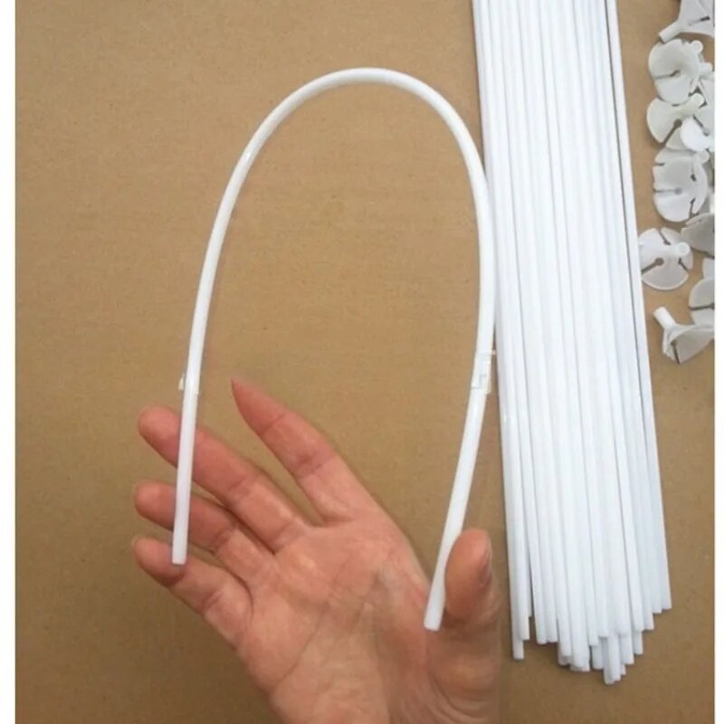 Латексные палочки для шаров 40 см разноцветные transparent