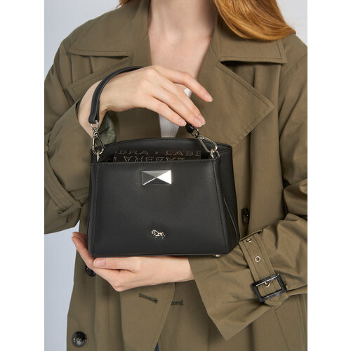 Сумка LABBRA фактура тиснение серый голубой черный 20941₽