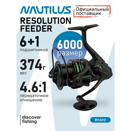 Катушка Nautilus Resolution Feeder 6000
