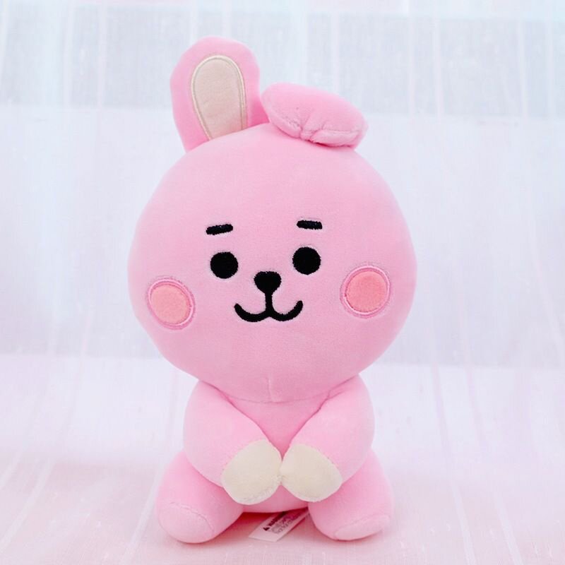 Очаровательная коллекция мягких игрушек-кукол BTS BT21: Тата, Куки, Чимми, Коя, Шуки и Манга