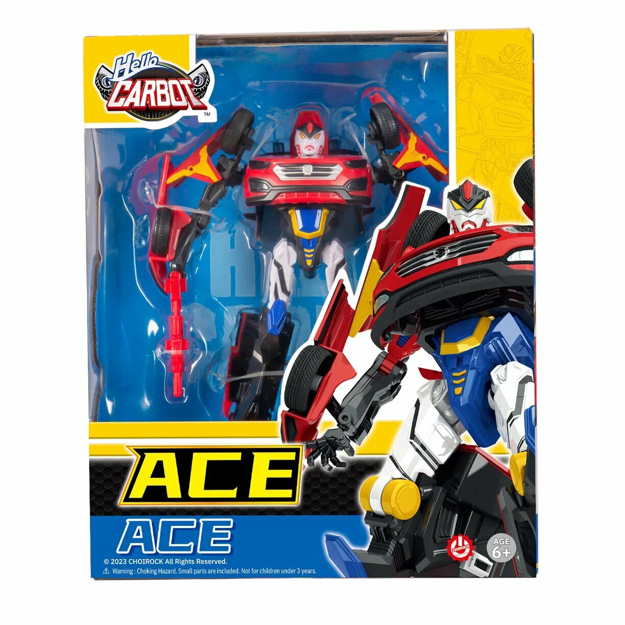 Игровой набор Hello Carbot Ace Трансформер 42885