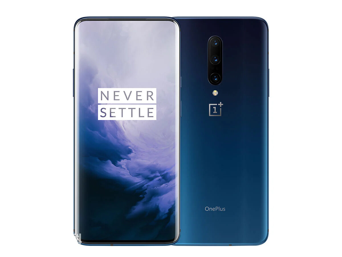 Смартфон OnePlus 7 Pro Double SIM 12/256 ГБ, голубой