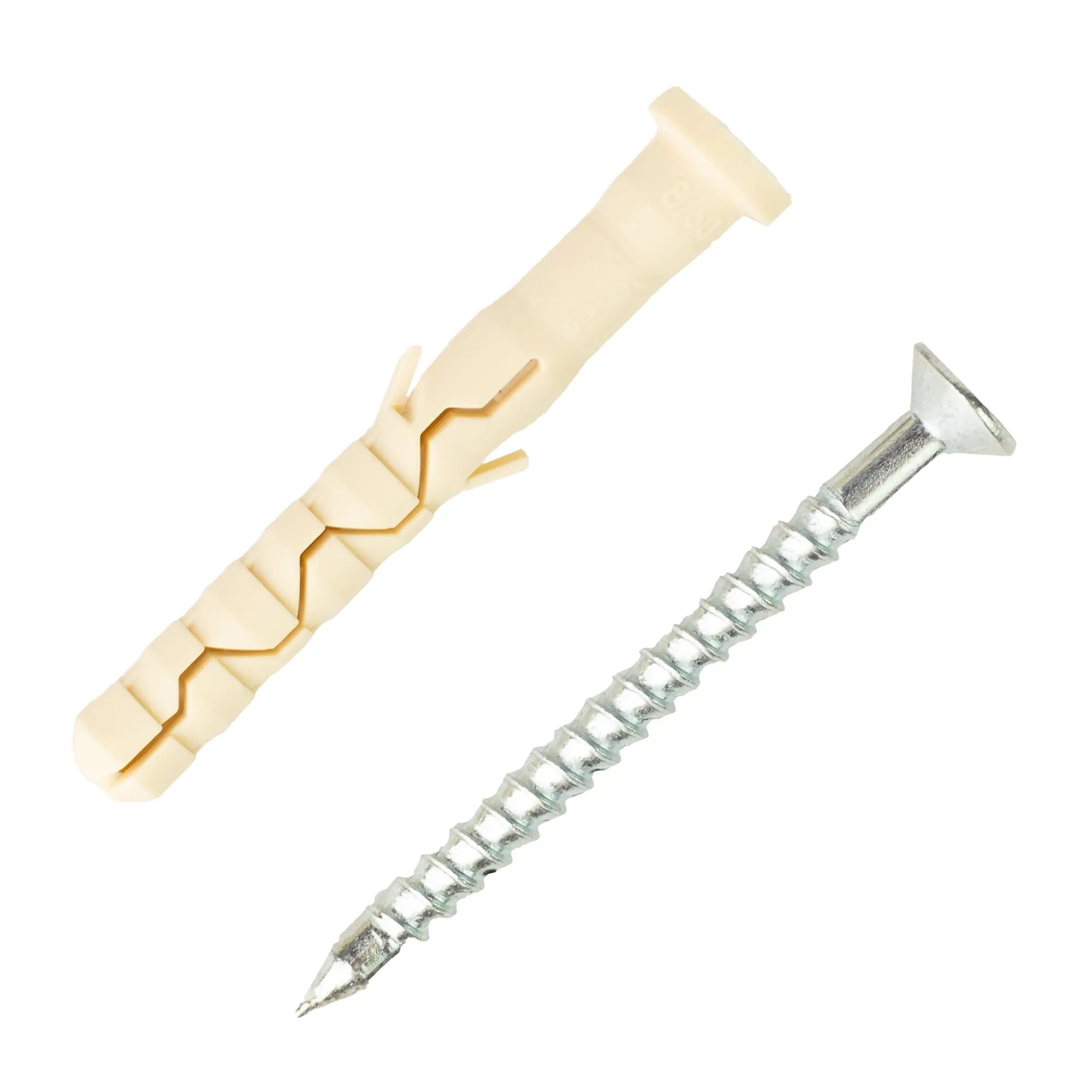 Дюбель-гвоздь цилиндрический Европартнер нейлон 8x60 мм 50 шт.