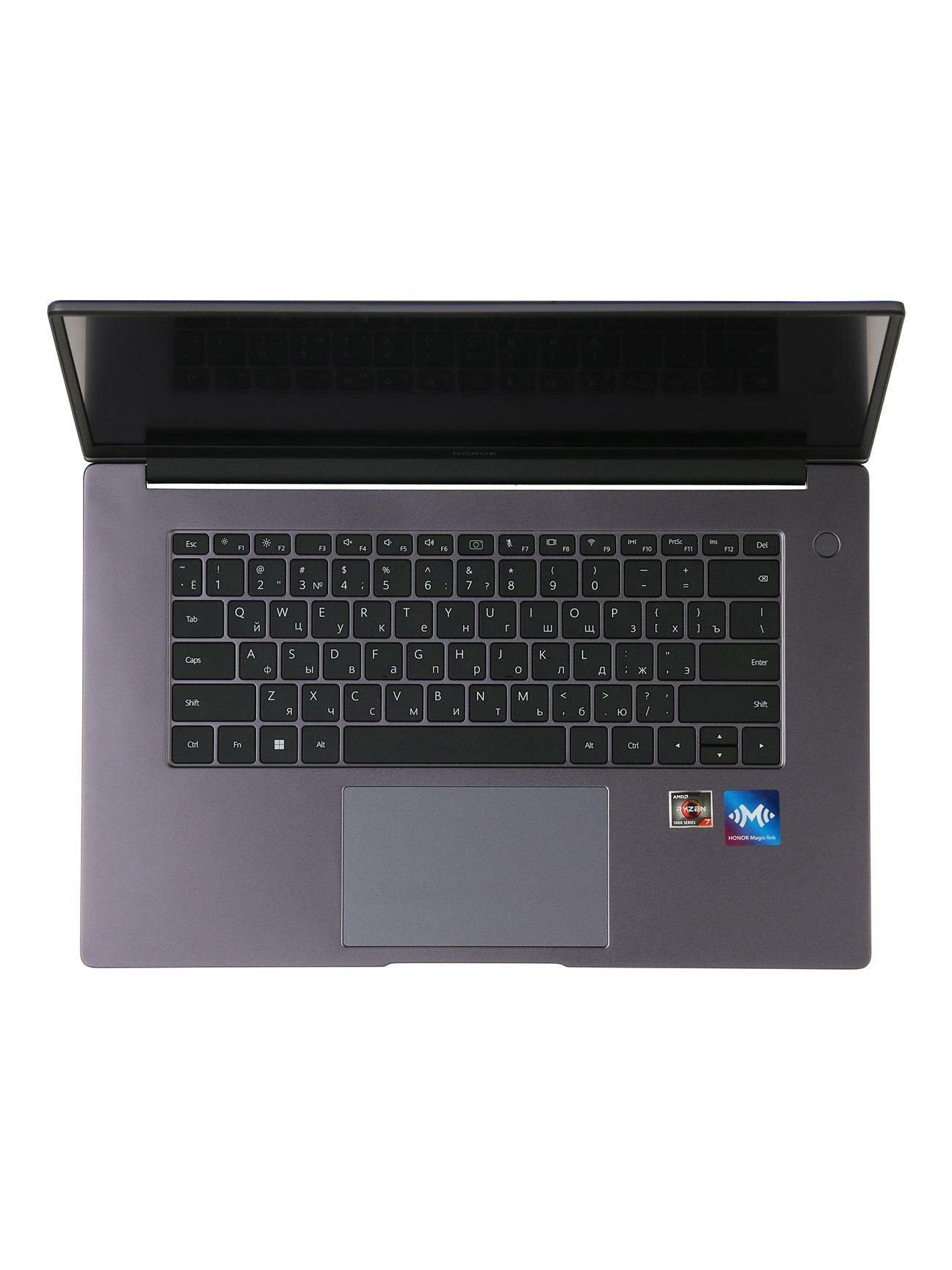 Ноутбук HONOR Magicbook 15/15.6"/AMD Ryzen 7 5700U/16/512/NoOS/Space Gray (5301AFVL) — фото 1