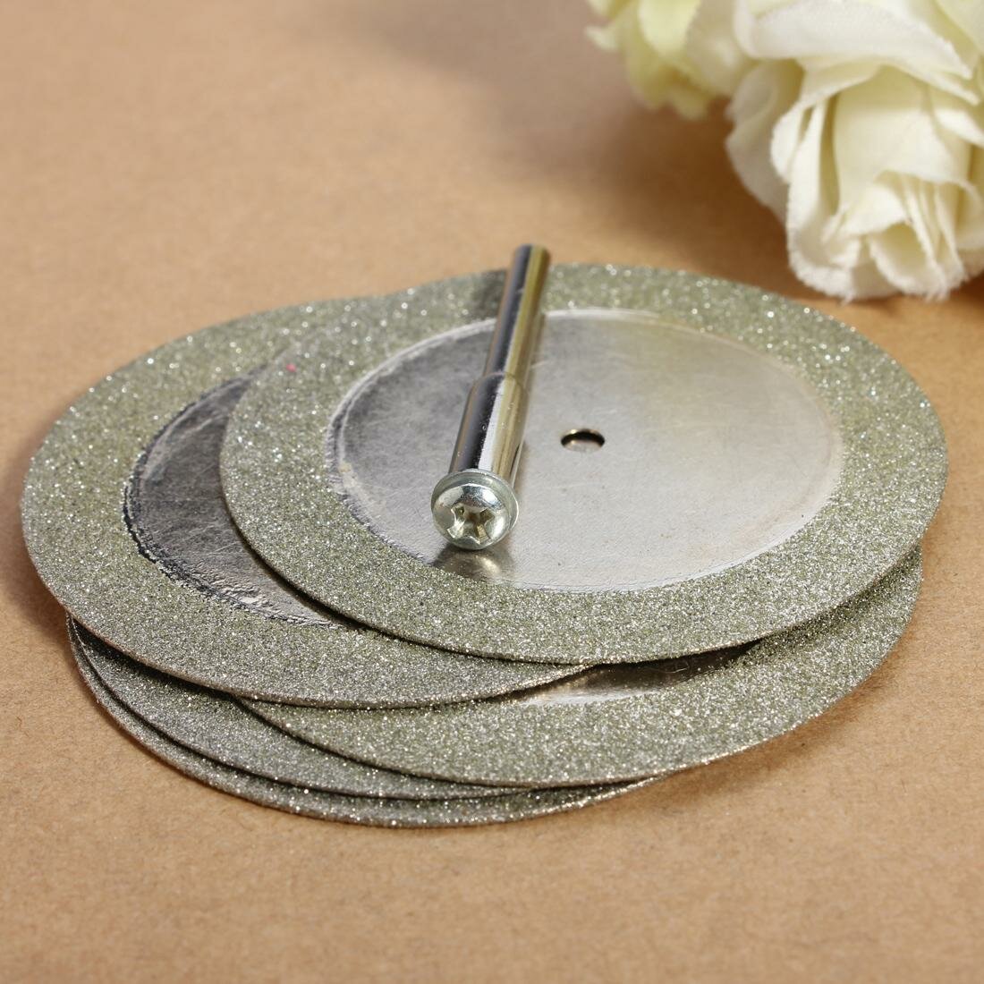 5X 50 мм алмазные отрезные диски и сверло для вращающегося инструмента Dremel Stone Blade