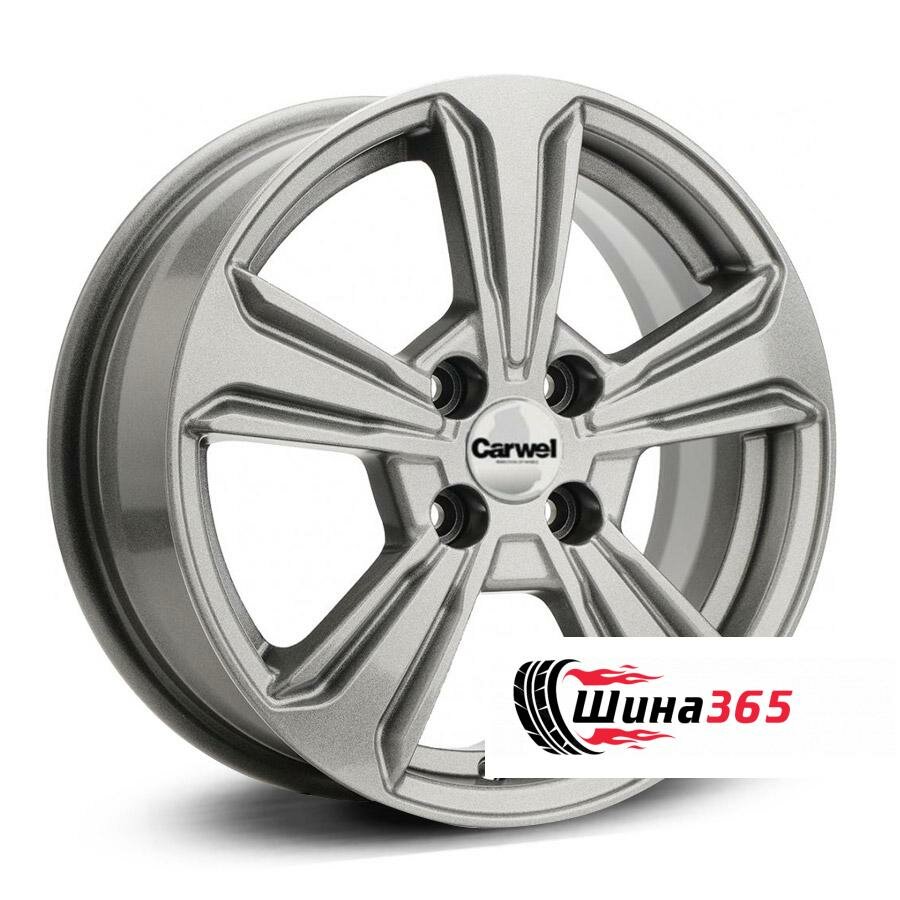 Литой колесный диск Carwel Диво R15 / 6J PCD 4x100 ЕТ 46 ЦО 54.1