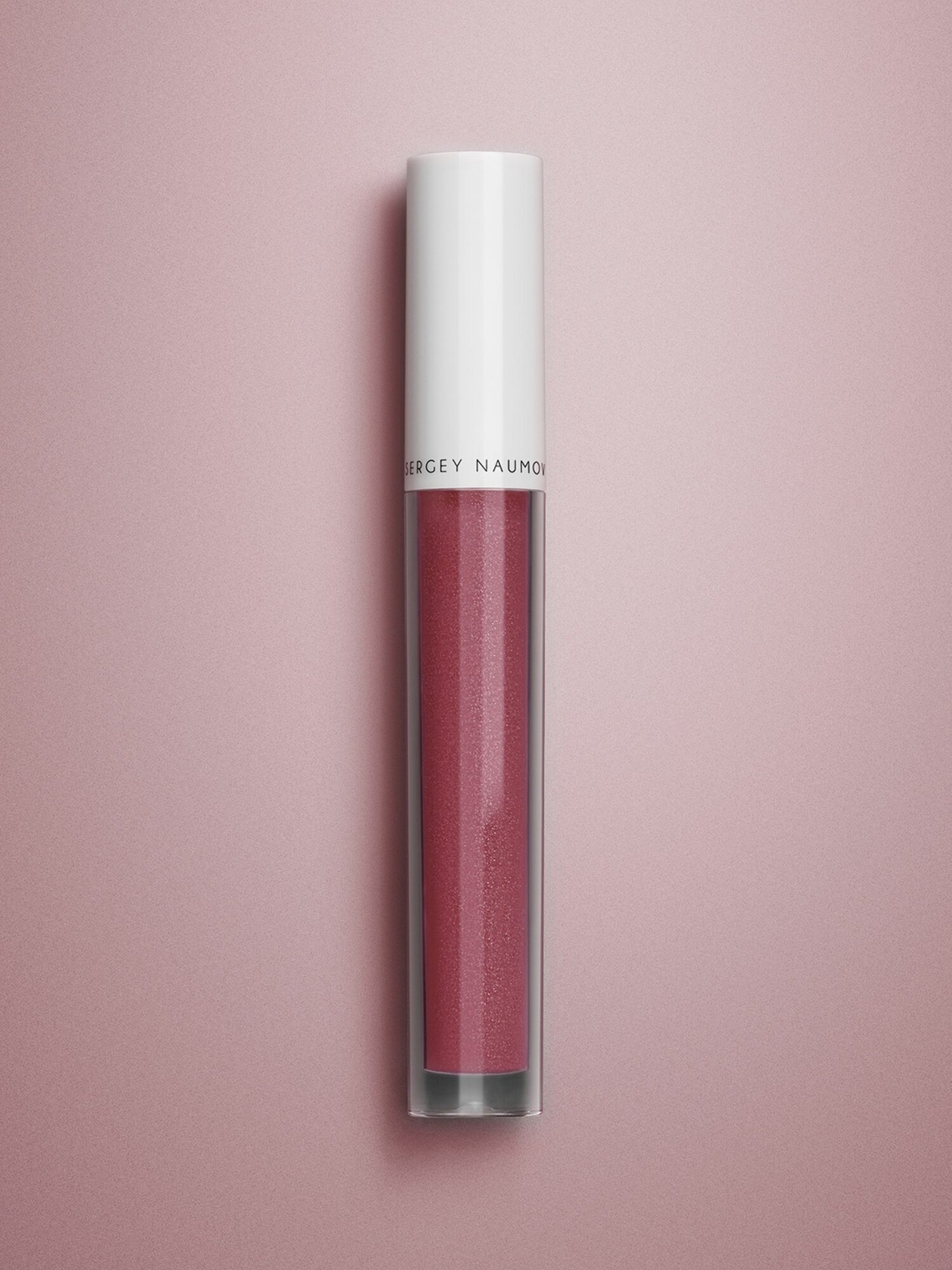 SERGEY NAUMOV Блеск для губ LIP GLOSS DEAR MARTIN «Жидкое стекло» сияющий глянцевый с шиммером