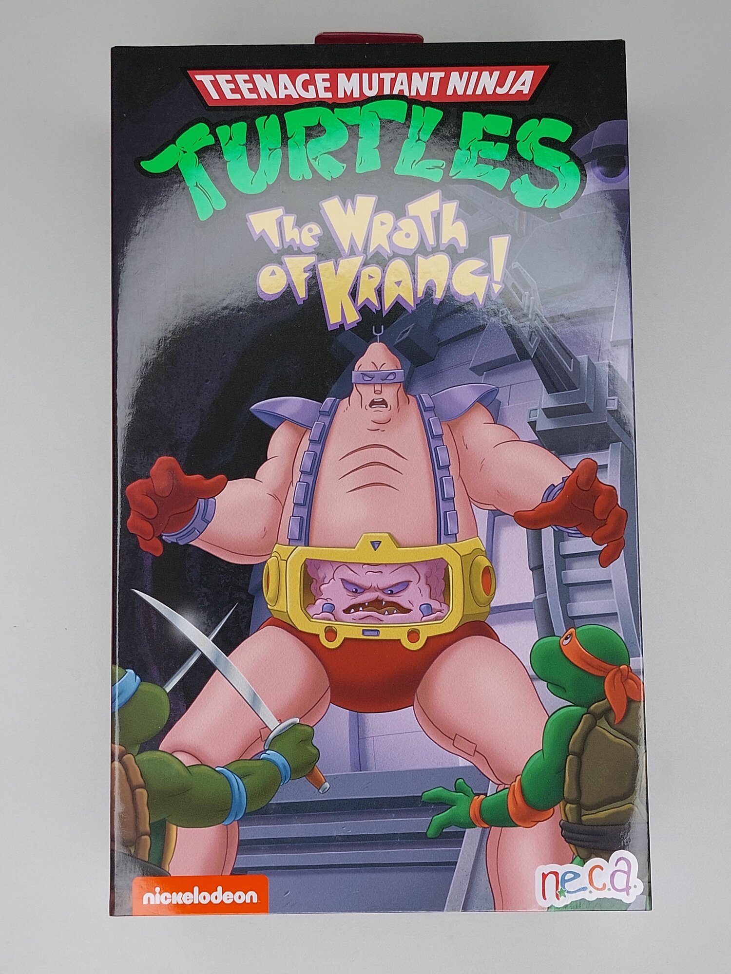 Подвижная фигурка Крэнг из вселенной Черепашки-ниндзя Wrath of krang Neca