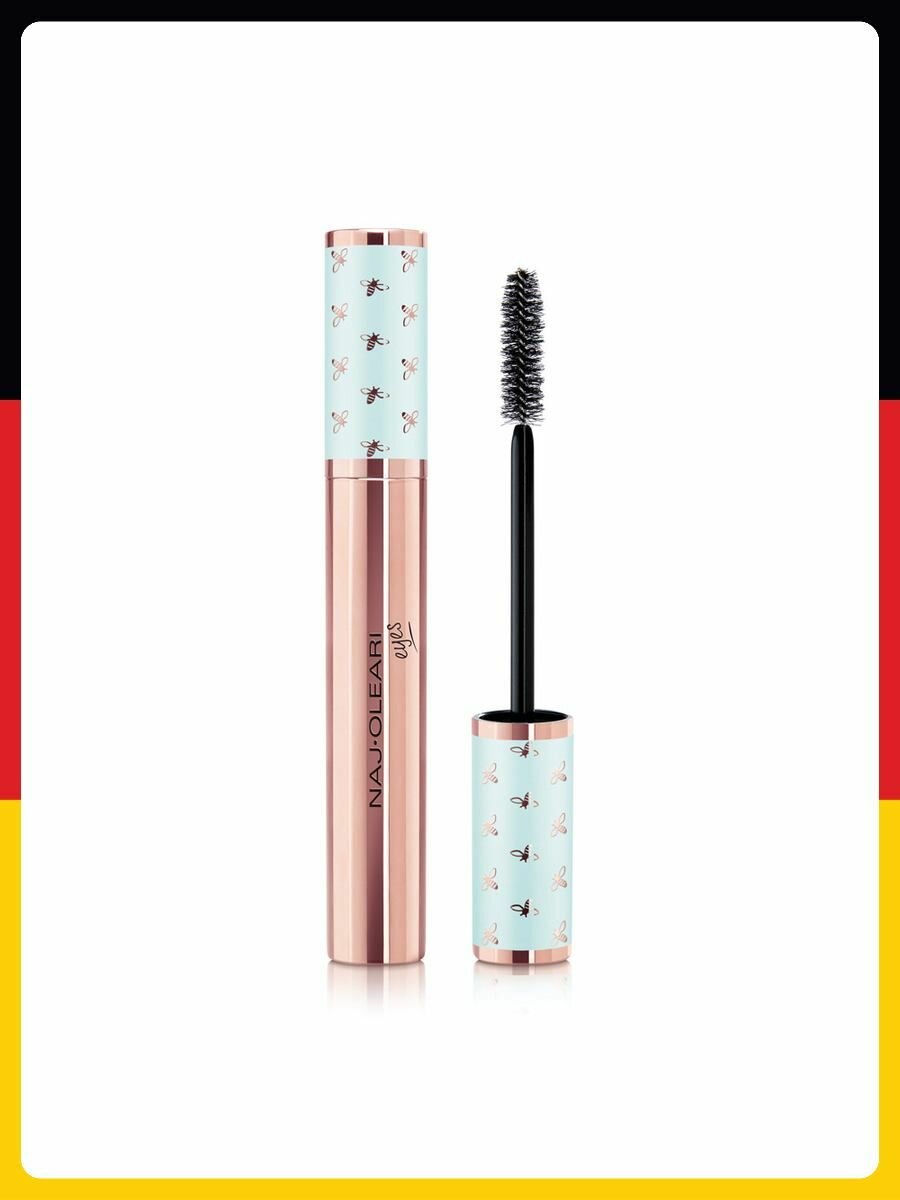 Тушь для ресниц NAJ-OLEARI Wear The Volume Mascara, black-1, 14 ml