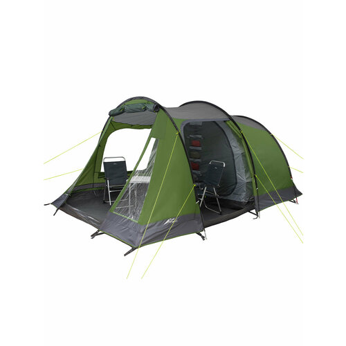 Четырехместная кемпинговая палатка Trek Planet Ankona Lux 4 для продолжительного кемпинга