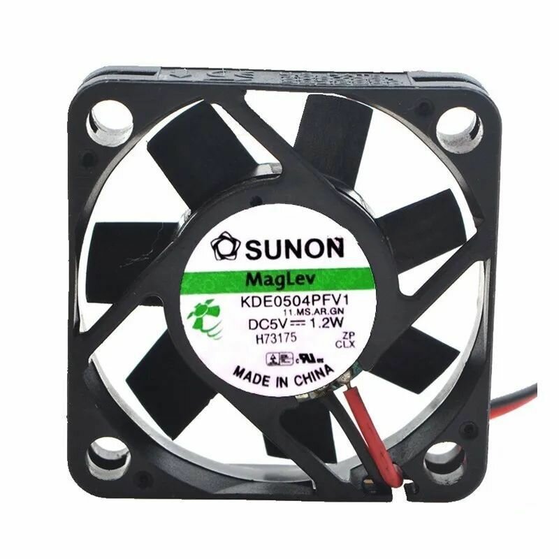 Maglev KDE0504PFV1 DC 5V 1.2W 2 Lines Server Inverter Axial Cooling Fan