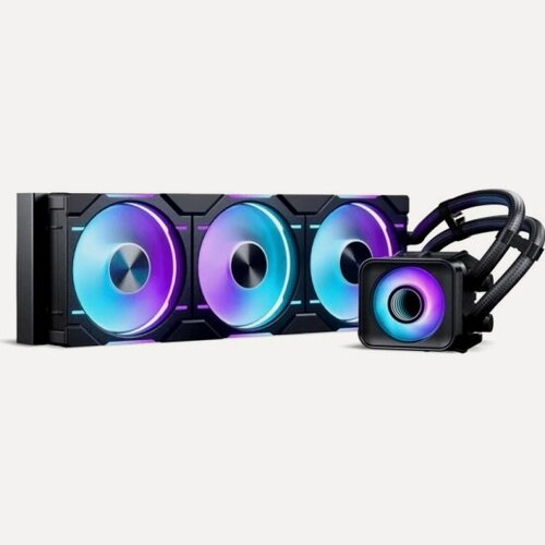 Изображение товара СВО для процессора Phanteks Glacier One 360D30 X2 Black (PH-GO360D30_DBK02)
