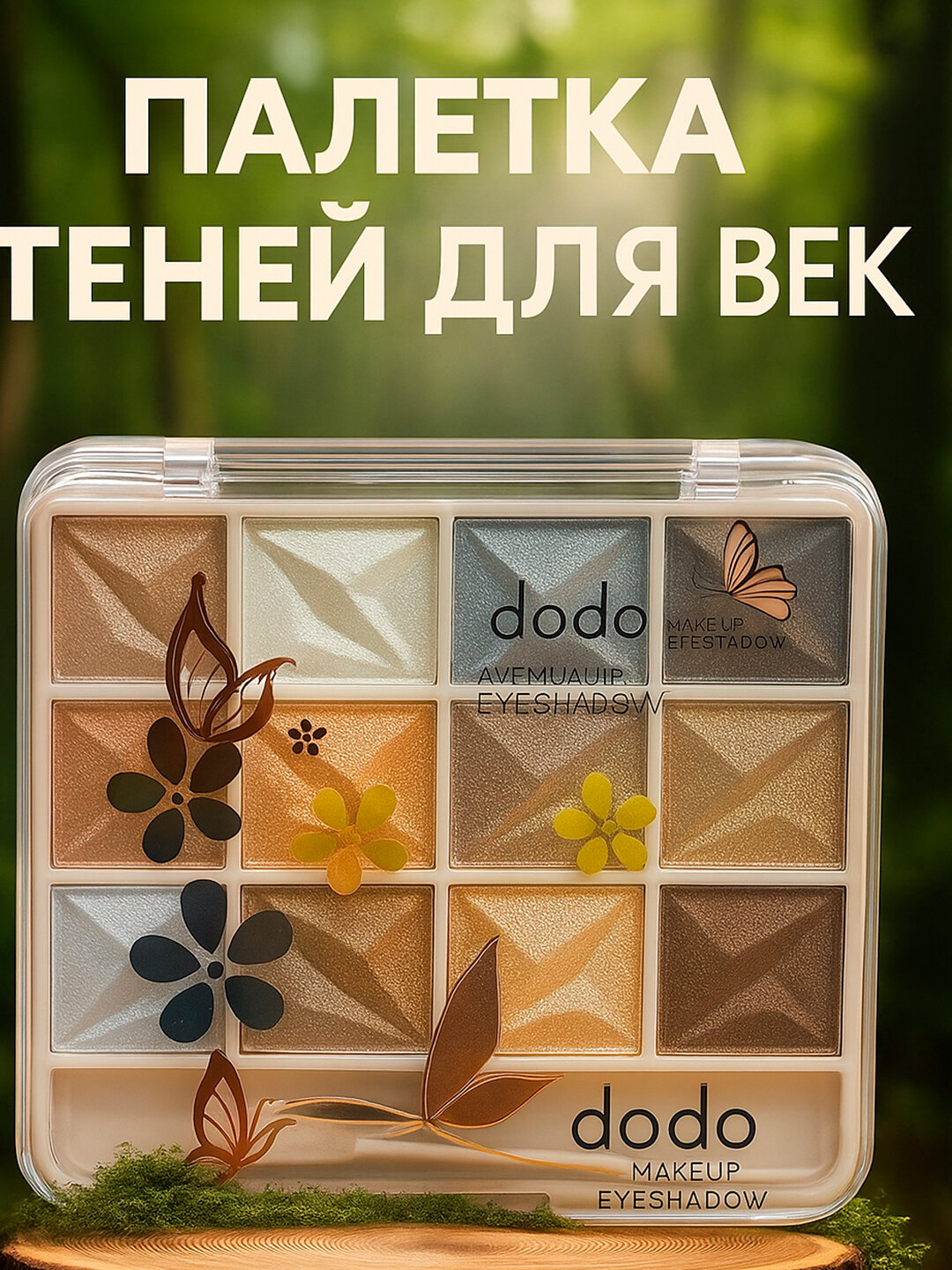 Палитра теней для век
