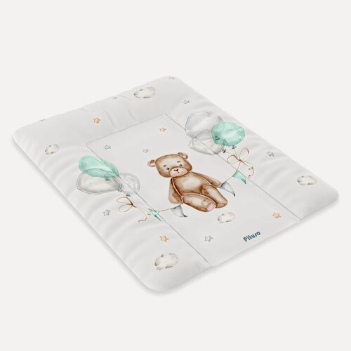 Изображение товара Матрасик для пеленания 72x52 водонепроницаемый для новорожденных Pituso Мишка на шарах