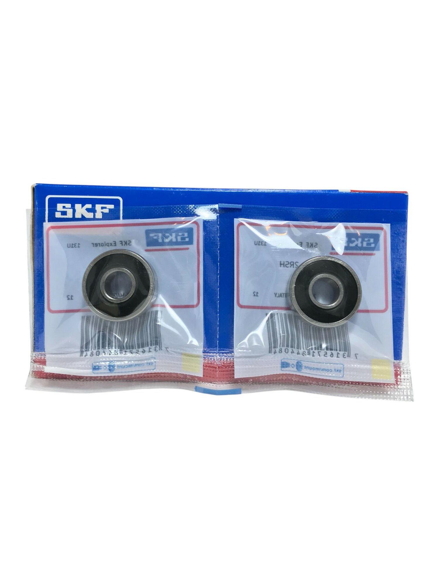Подшипник SKF 608-2RSH, 180018, (4 шт), размер 8х22х7 мм, шариковый радиальный — фото 1