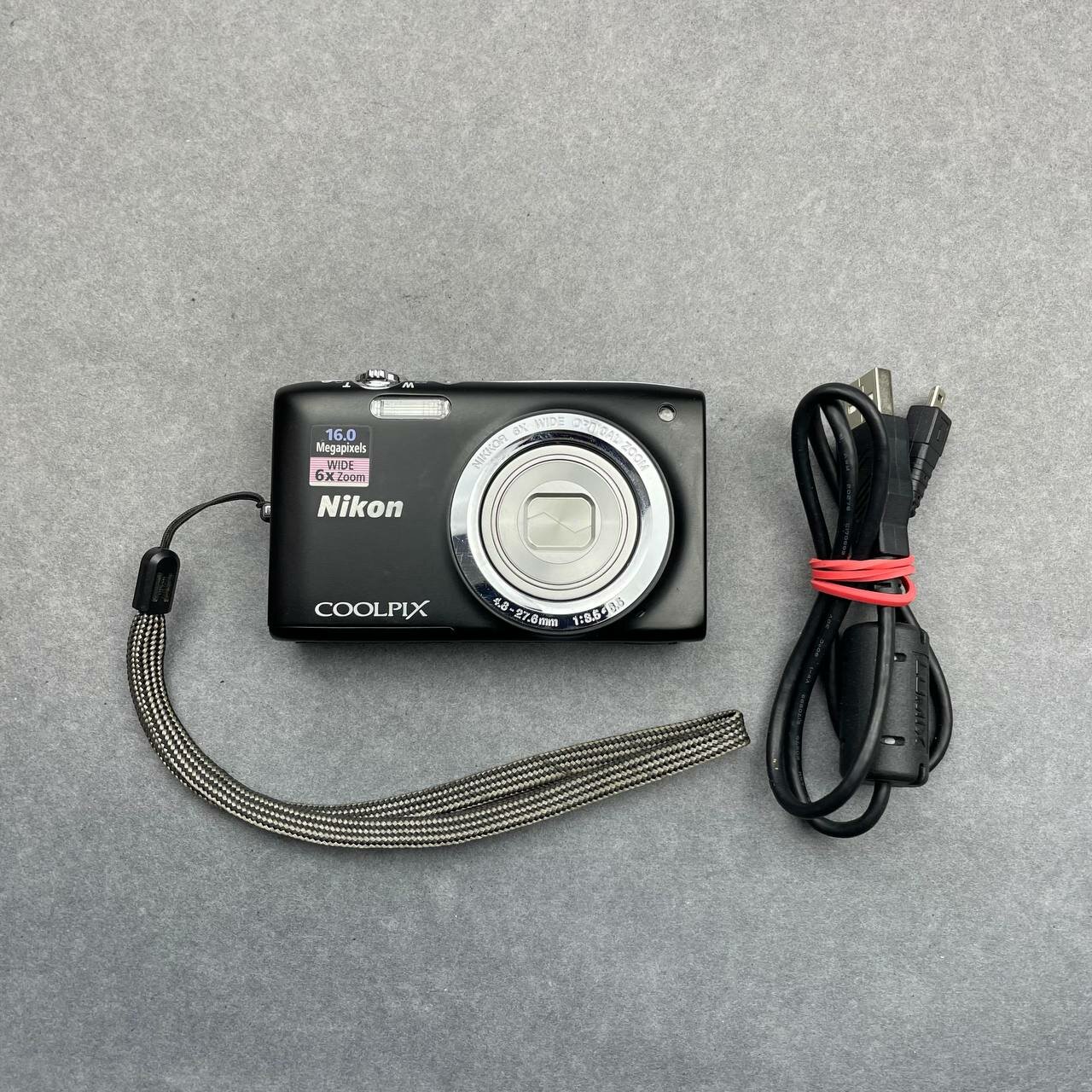 Цифровой компактный фотоаппарат Nikon Coolpix S2700 16 МПикс, черный