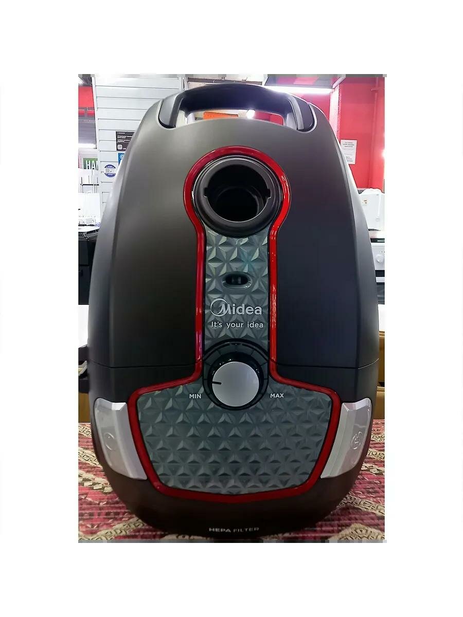 Мощный пылесос для сухой уборки Midea MVC5516-G — фото 1