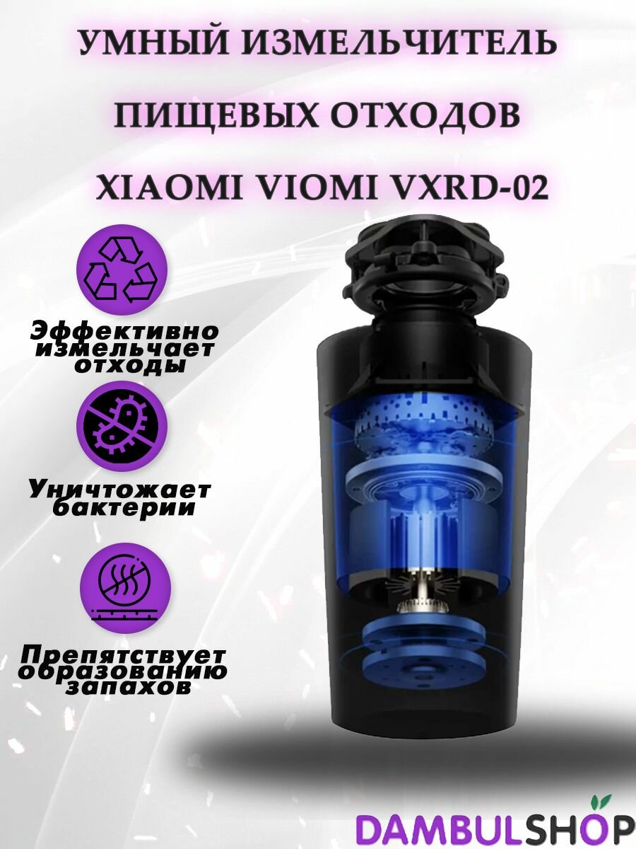 Умный измельчитель пищевых отходов Xiaomi Viomi (VXRD-02)