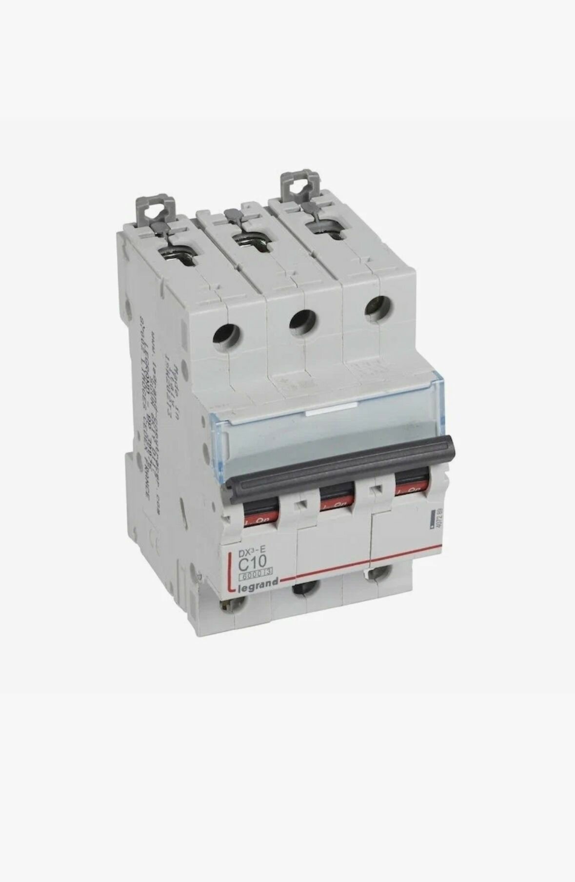 Автоматический выключатель Dx3 C10 3p 6kA 407289 legrand