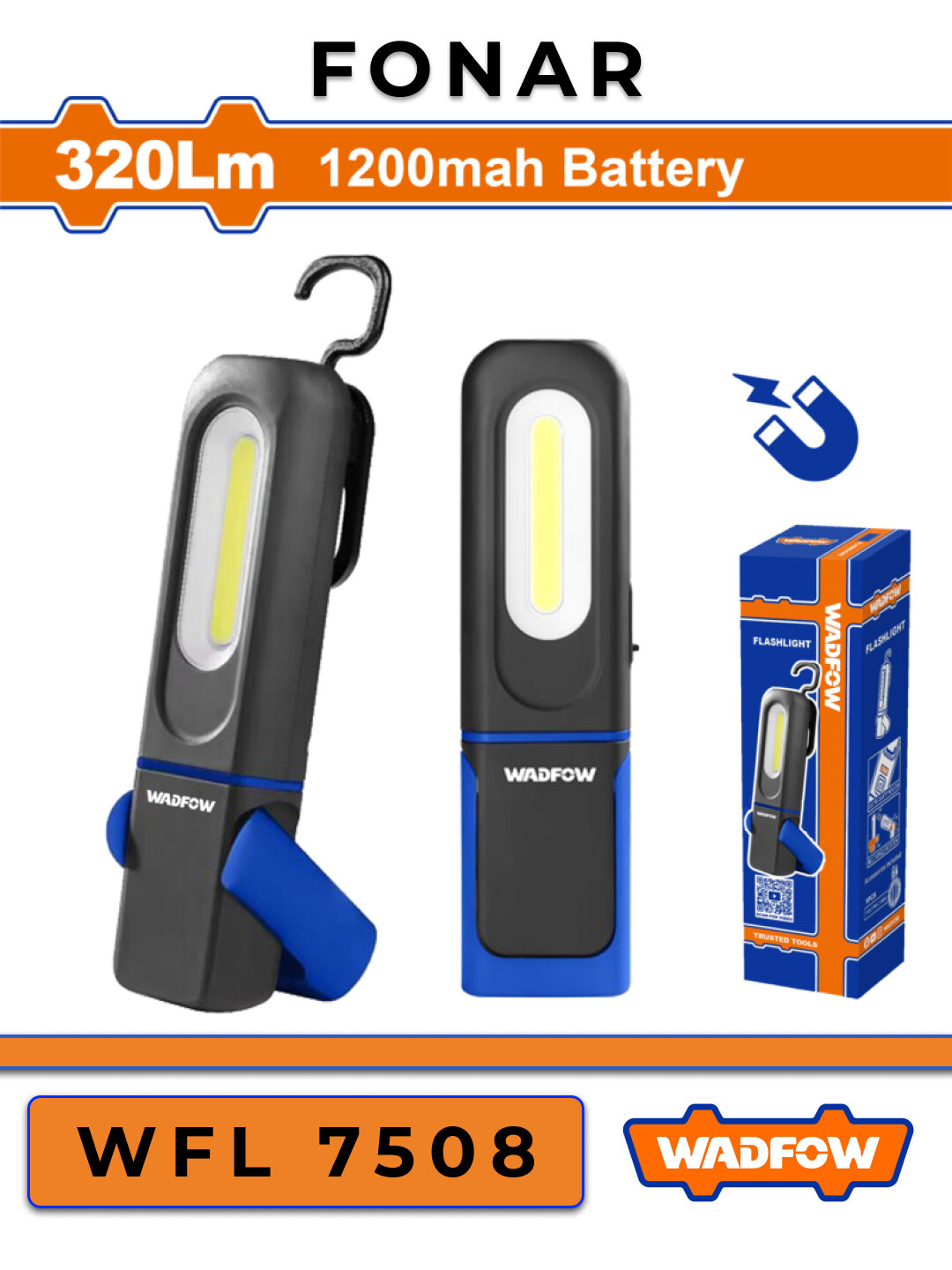 Фонарь WADFOW WFL 7508