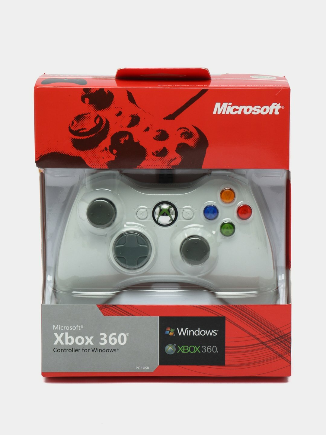 Джойстик-геймпад, проводной, совместим с Xbox 360 и компьютером