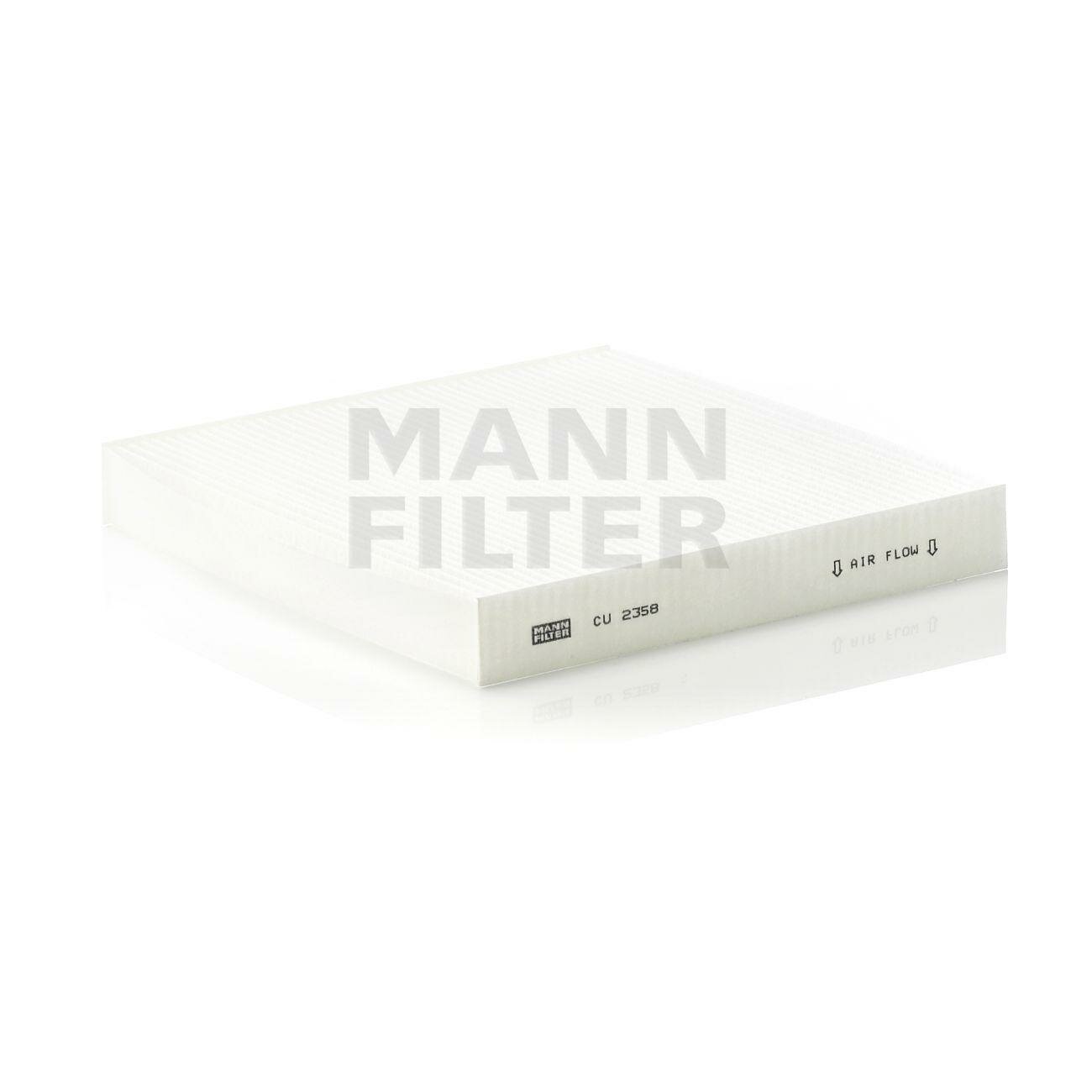 Фильтр салонный для автомобилей MANN FILTER CU2358 (запчасти и расходники)