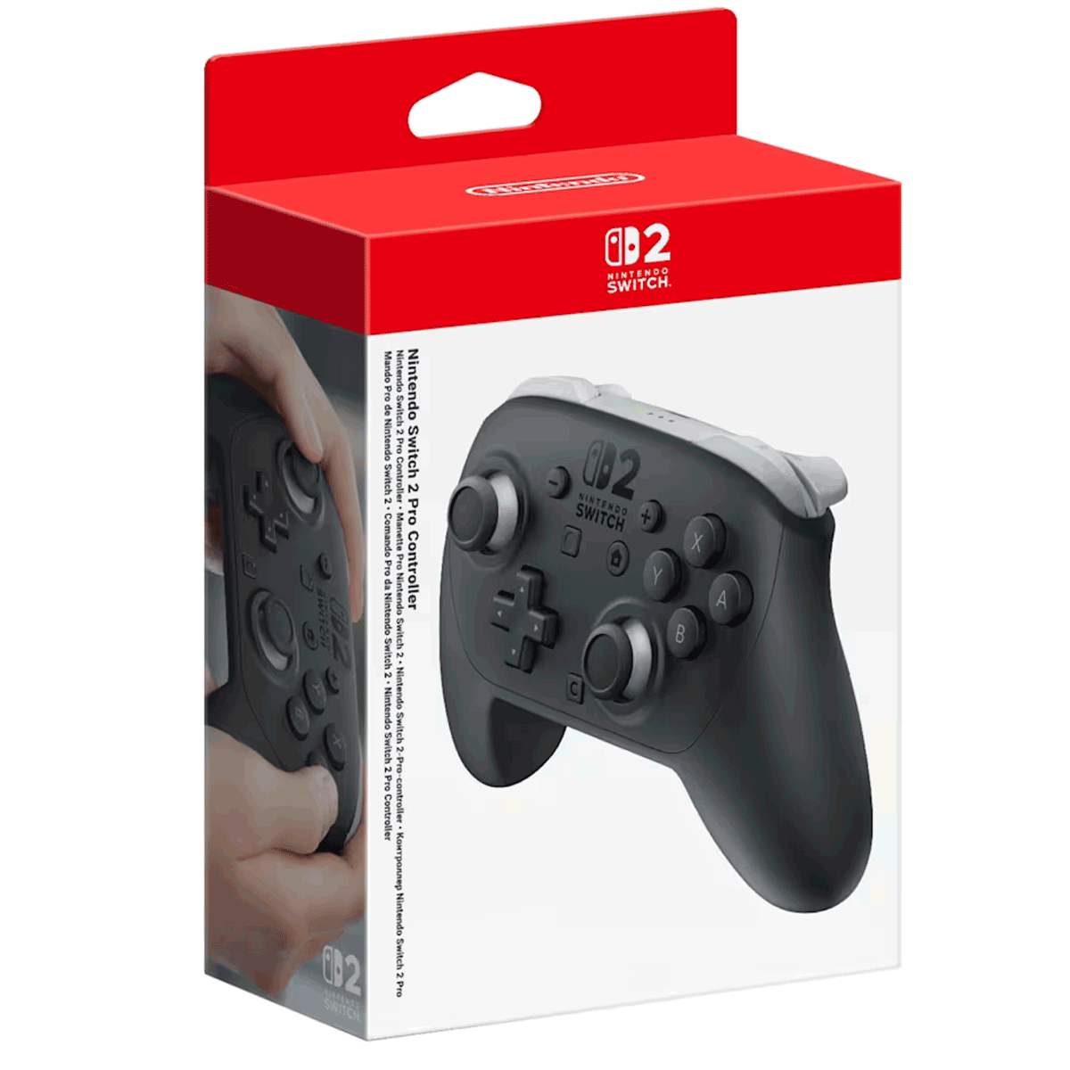 Геймпад Nintendo Switch 2 Pro Controller для (Nintendo Switch 2) черный