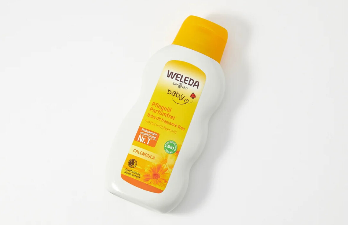 Детское Масло Для Тела Масло для младенцев, WELEDA calendula oil, 200 ml