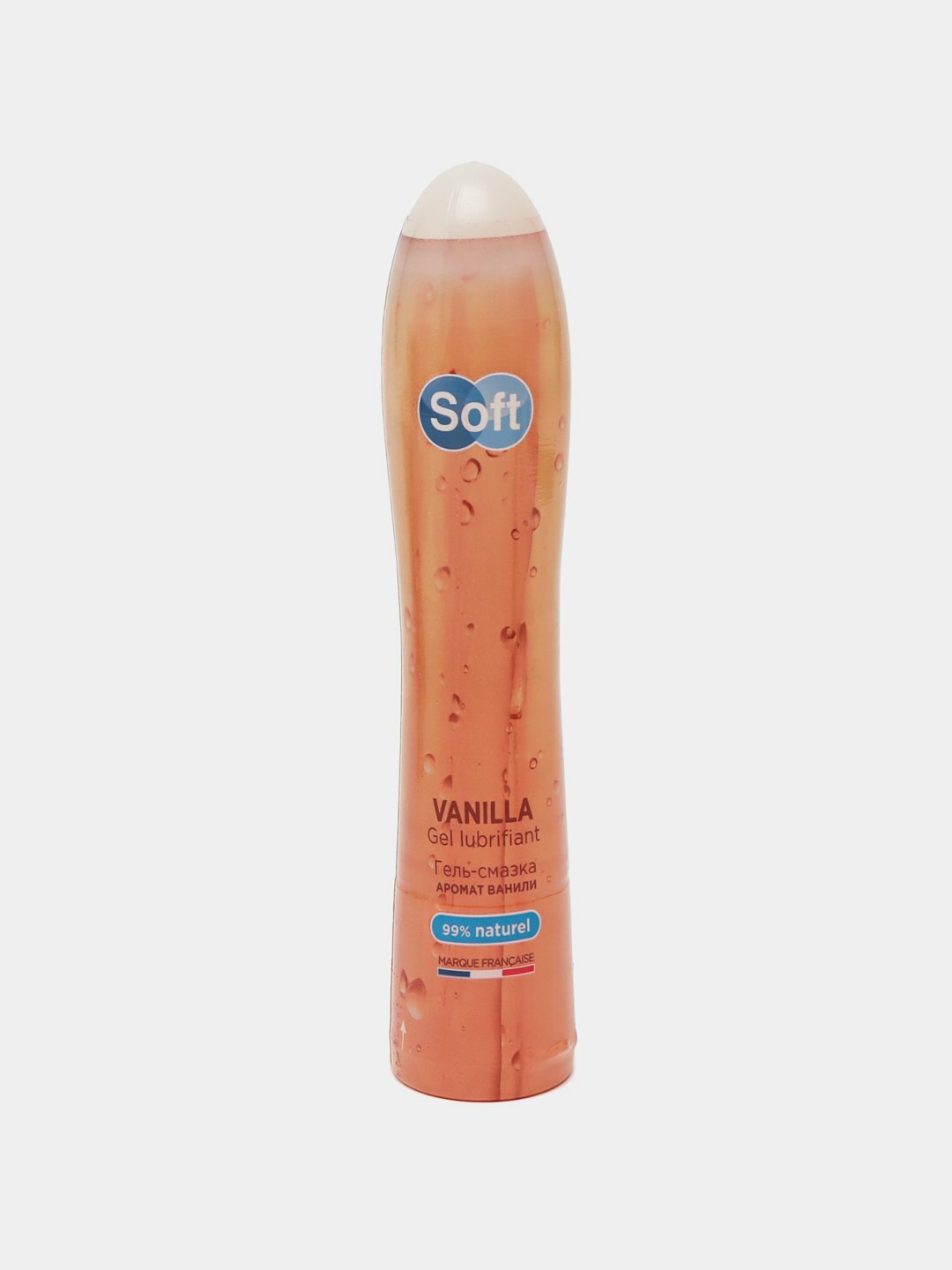 SOFT VANILLA гель-смазка 80 мл. на водной основе, смазка, массажный гель, лубрикант