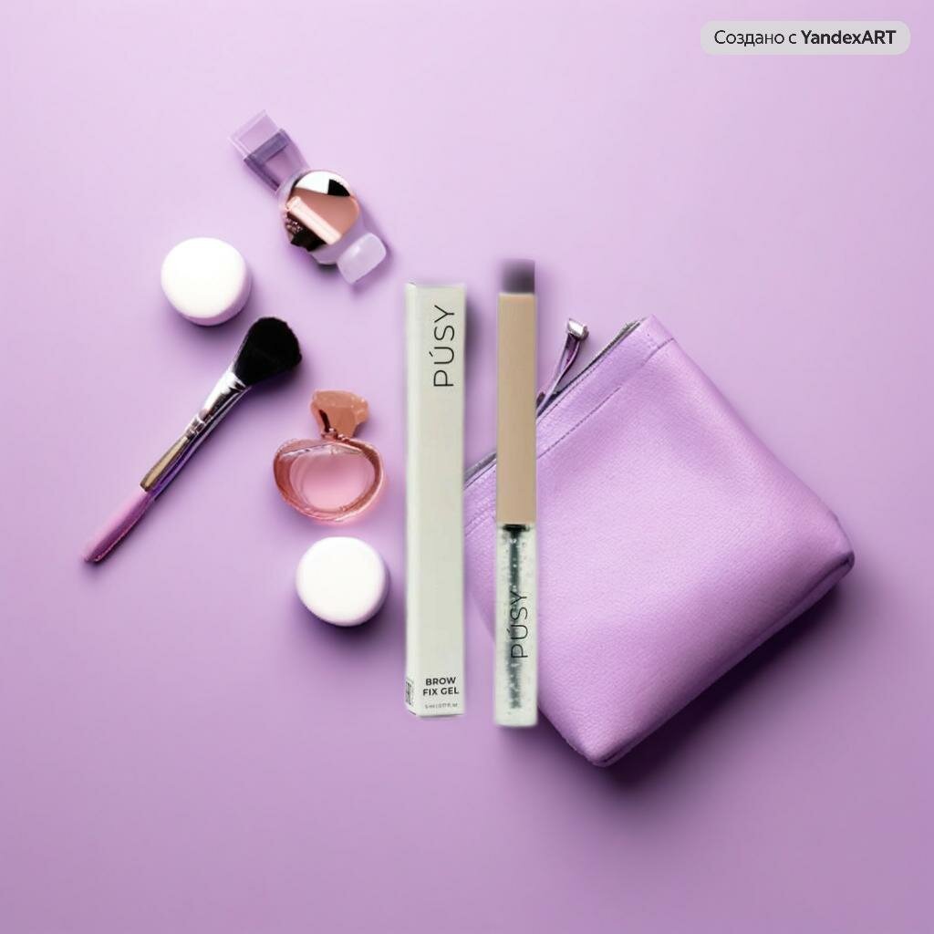 Прозрачный гель-фиксатор для бровей с эффектом ламинирования BROW FIX GEL , 5 мл.