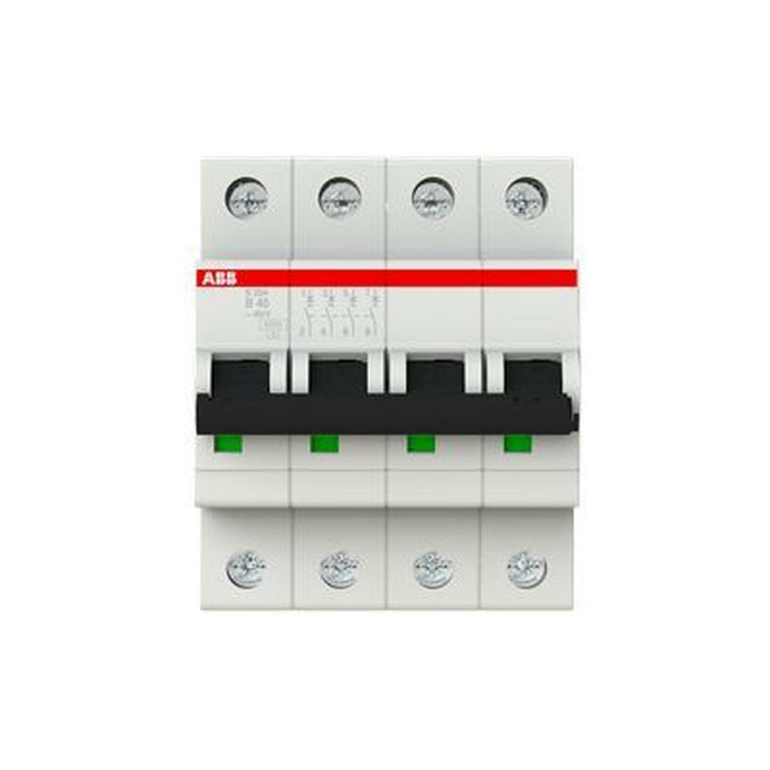 S204 B40 четырехполюсный автомат 2CDS254001R0405 ABB 6kA
