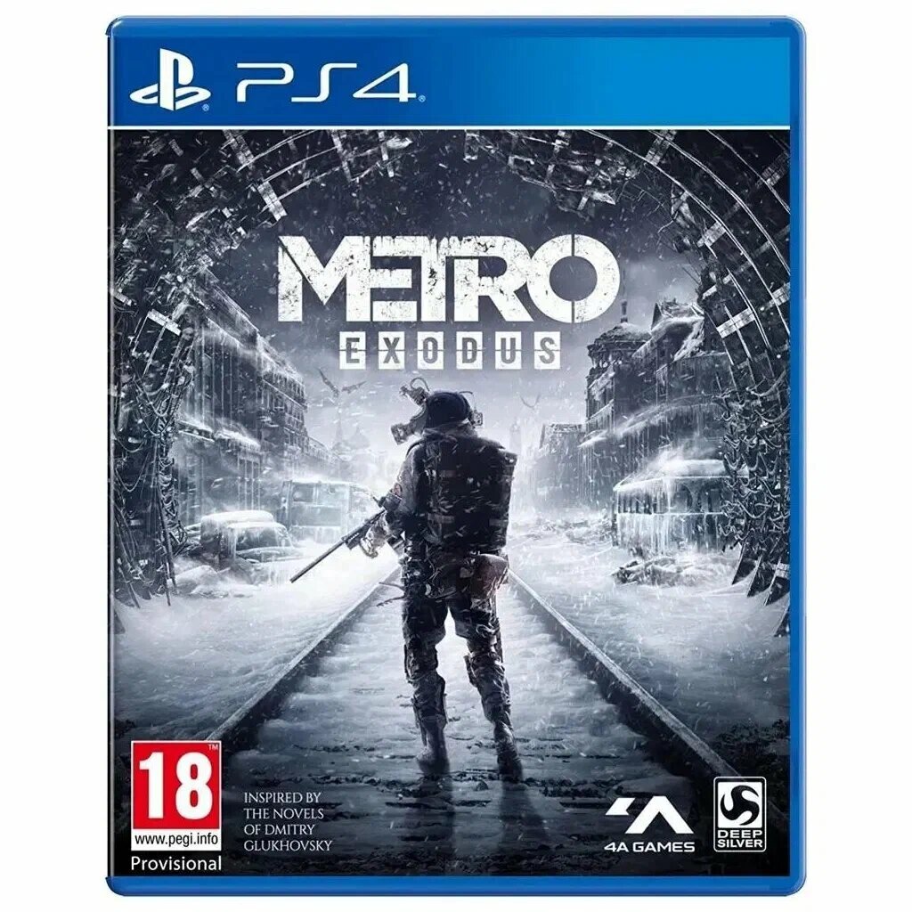 Игра Metro Exodus для PlayStation 4 (PS4, Диск, Русская версия)