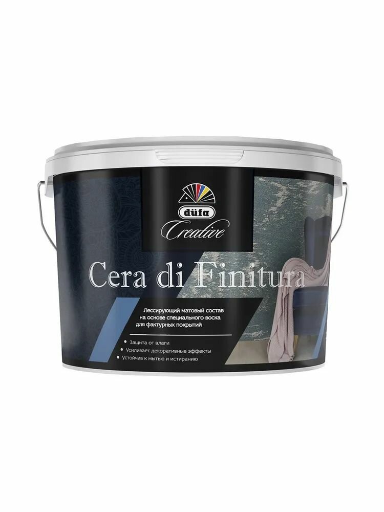 Декоративная штукатурка лессирующая Dufa Creative Cera Di Finitura матовое 1 кг