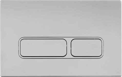 Изображение товара Кнопка смыва для унитаза Aquanet AQ-PRO-01CR хром круглая, двойного смыва