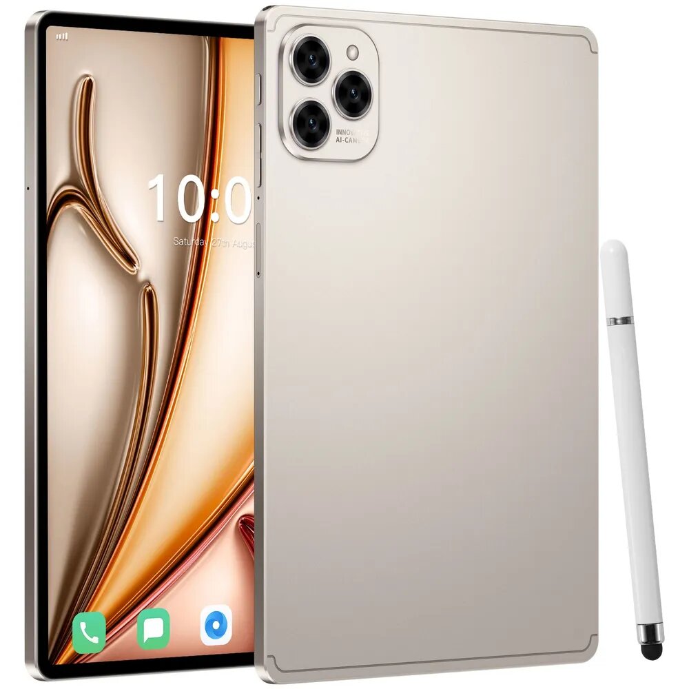 Планшет Android PAD16, Amoled Дисплей, 6/64Gb, Gold