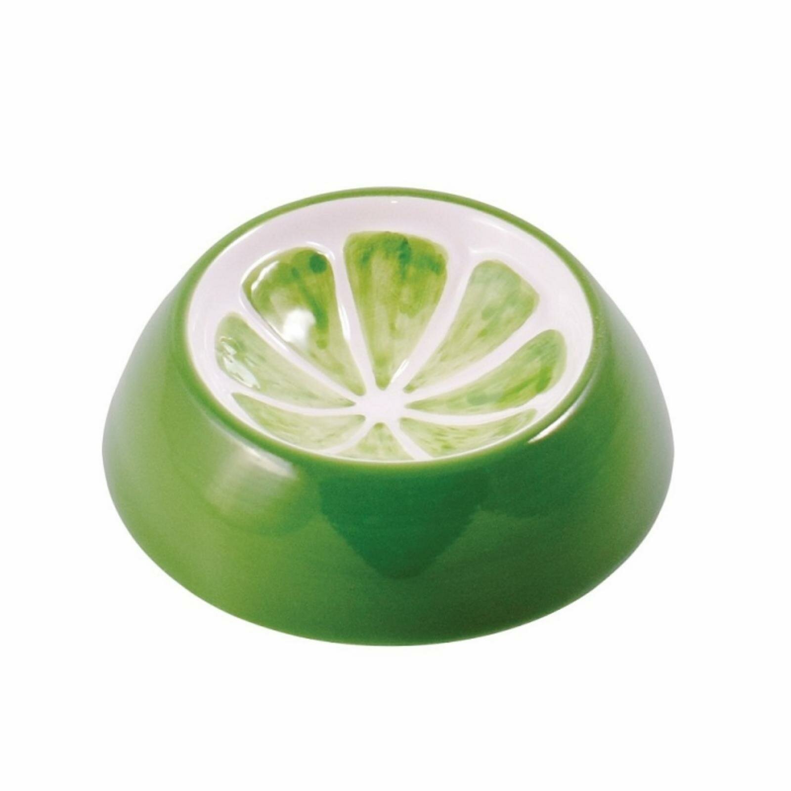 Миска "Лайм" керамическая для грызунов