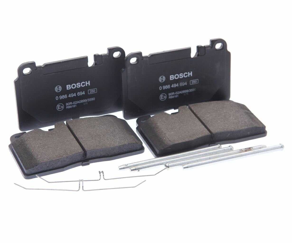 Колодки тормозные дисковые, для Ауди A6 C7, A7, Q5, Ван, Порш Макан арт 0986494694 BOSCH