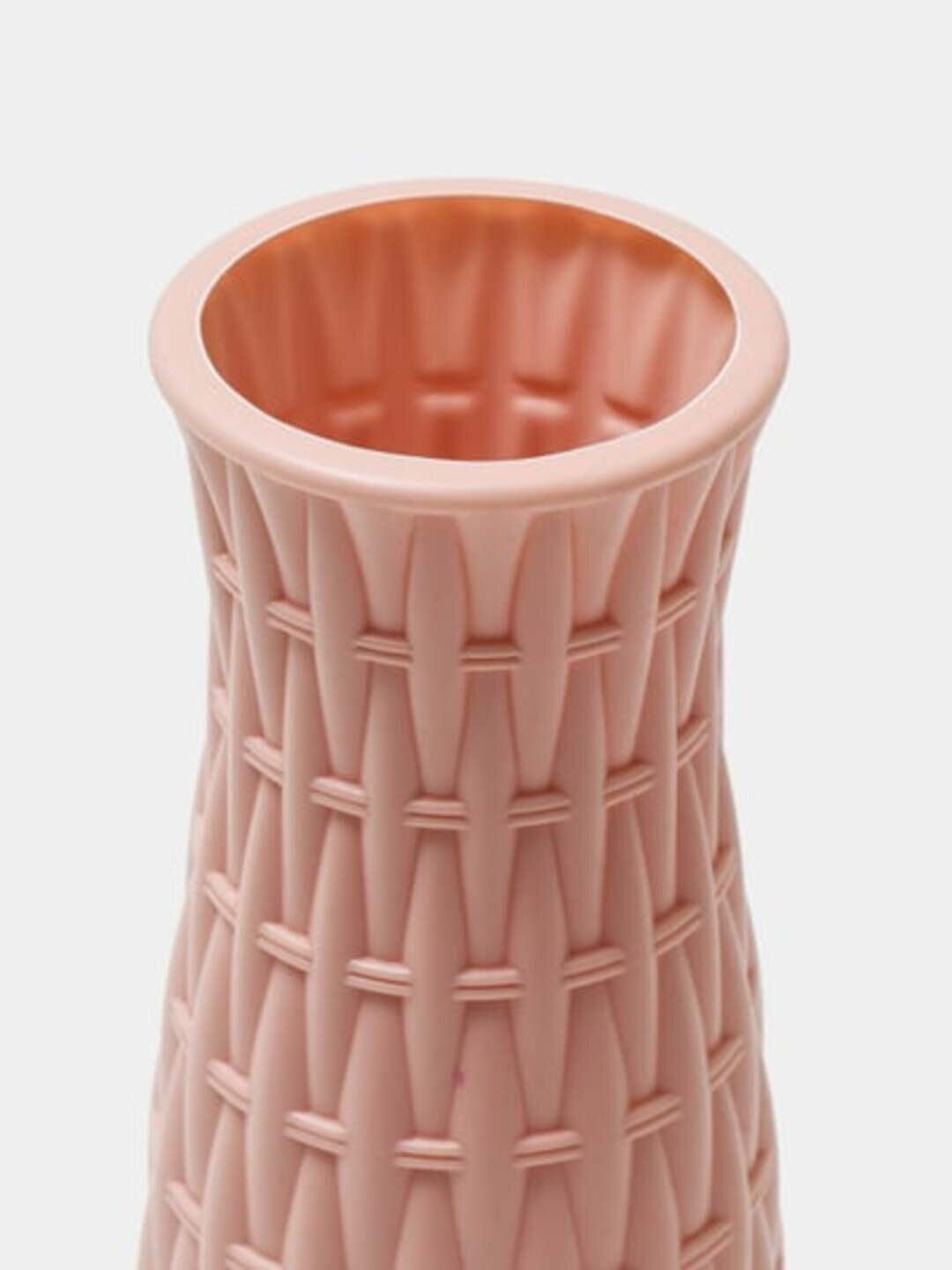 Ваза пластмассовая для цветов и декора , легко мыть и использовать. — фото 1