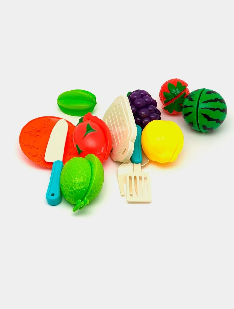 Набор овощей и продуктов на липучках игрушки — фото 1