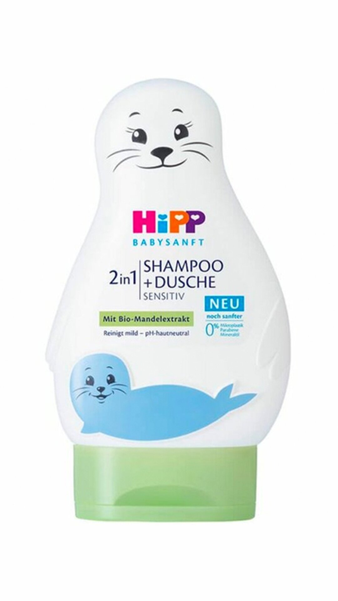 HiPP детский Шампунь и гель детский для купания, натуральный, 200мл