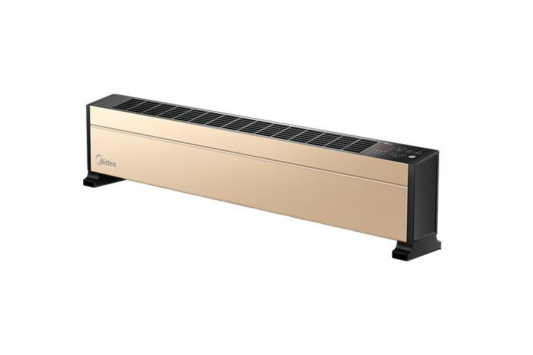 Электрический обогреватель Midea elegant gold мощность 2000 Вт быстрый обогрев стильный дизайн компактный размер