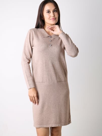 Свитер , размер OneSize, бежевая — фото 1