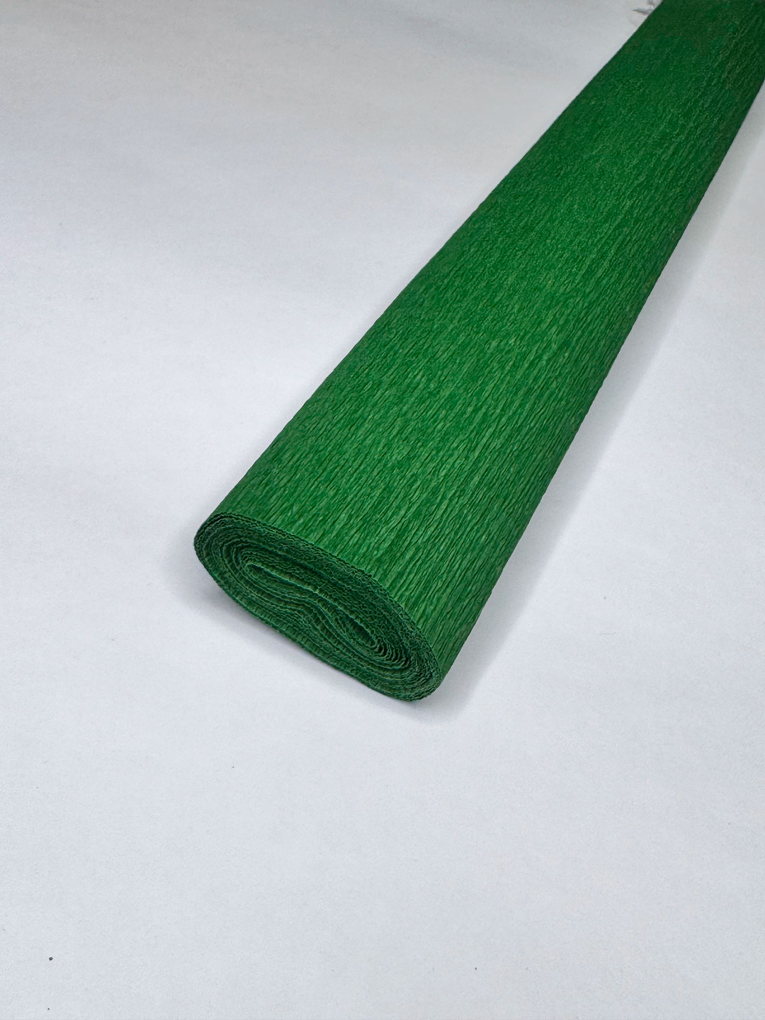 Гофрированная бумага, гофрированная бумага зеленого цвета для декора, творчества и упаковки
