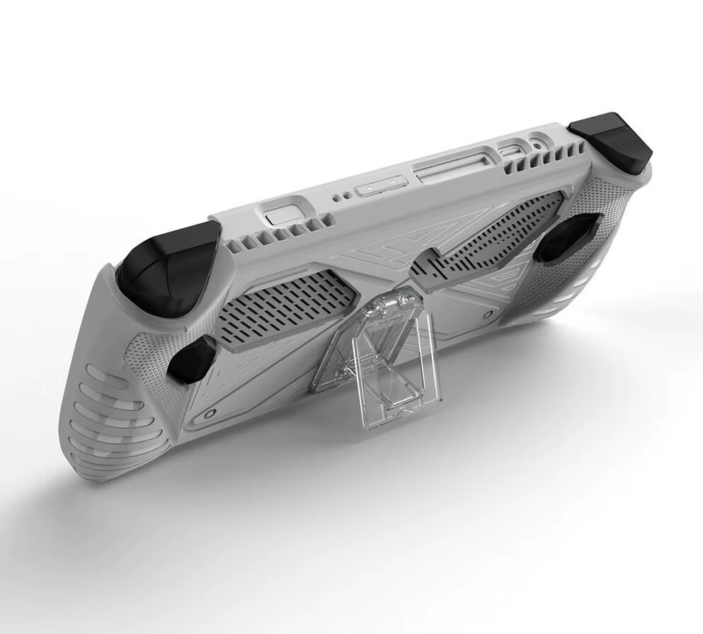 Защитный чехол с подставкой Protective Shell для Asus Rog Ally (White) — фото 1