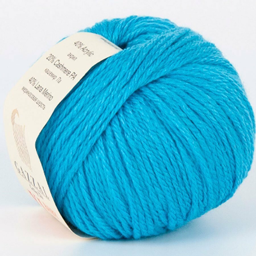 Пряжа Gazzal BABY WOOL XL 820 гол. бирюза (10 мотков)