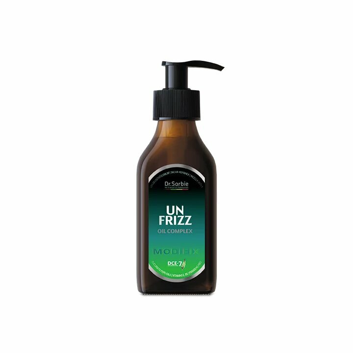 Масло Dr.Sorbie "UN FRIZZ", комплекс лечебных масел, для волос, 100мл — фото 1