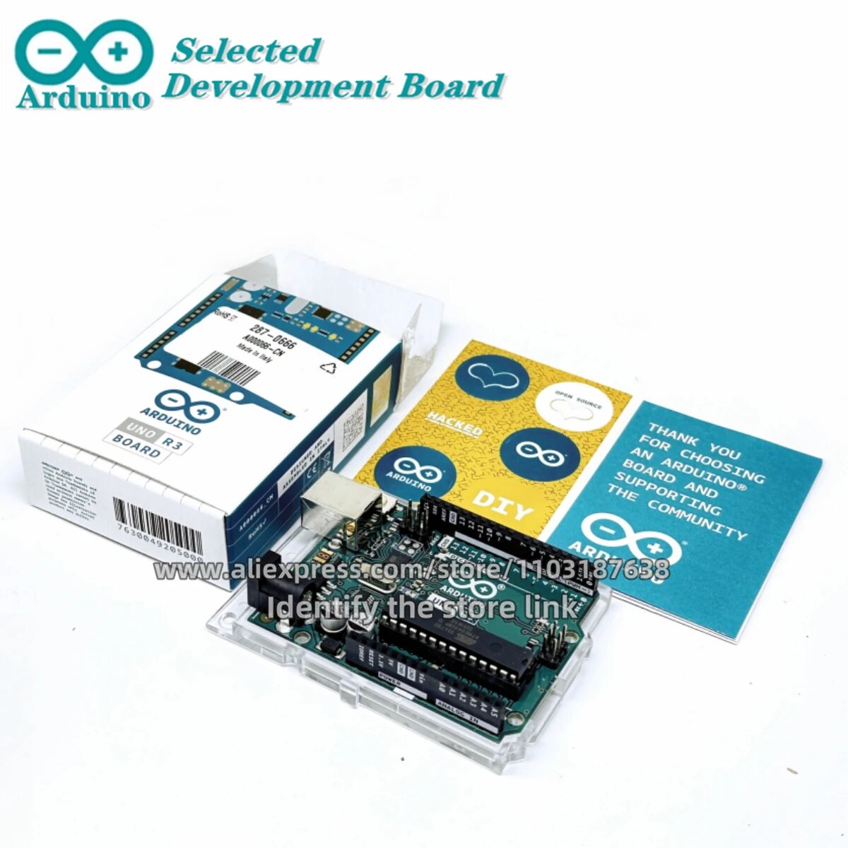 Комплект датчиков Arduino, база датчиков TPX00031, модуль Гров Uno, оригинал, 1 шт, Arduino Uno R3