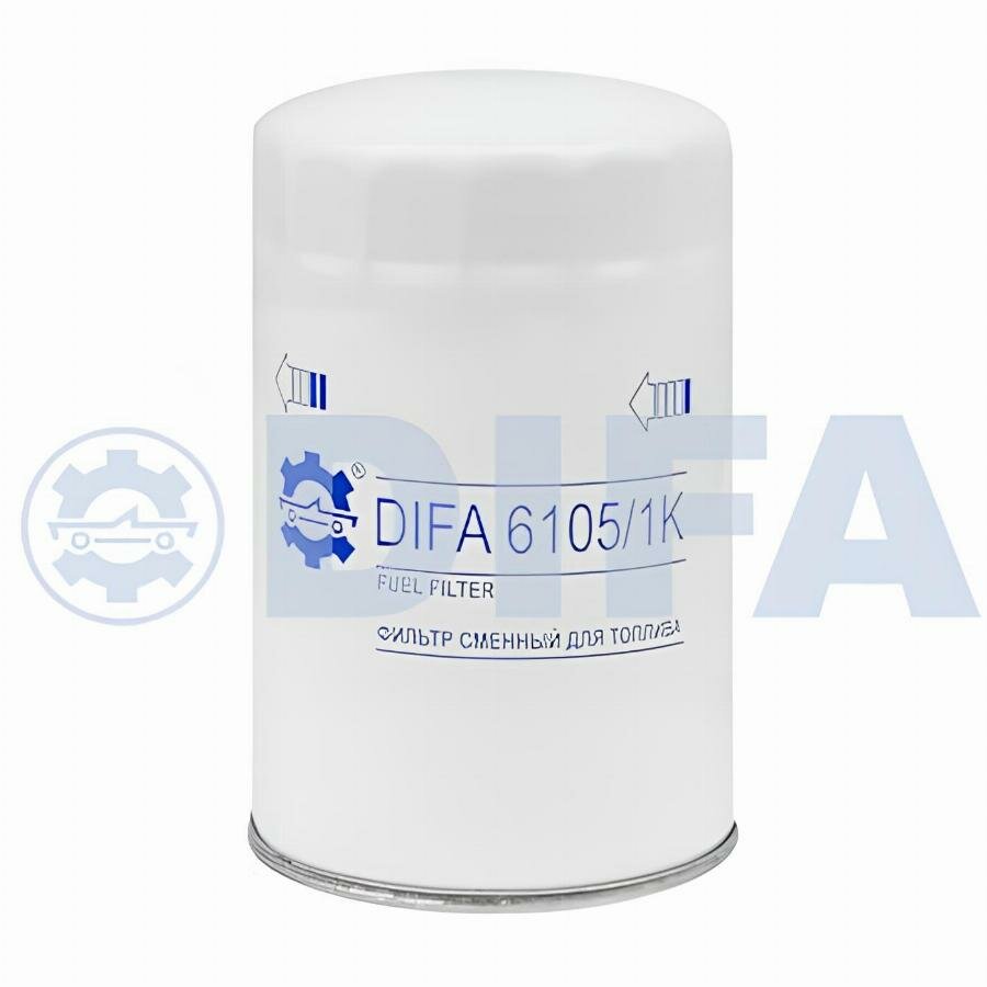 Фильтр топливный тонкой очистки КАМАЗ ЕВРО-2/4/5 DIFA6105/1K (дифа)